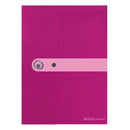 MAPA PLASTIC A4 EASY ORGA, INCHIDERE cu CAPSA, CULORI OPACE SI TRANSPARENTE