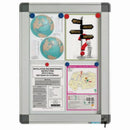 AVIZIER SMIT RECTO, tabla ALBA magnetica, 8 x A4, 60 x 85 cm*