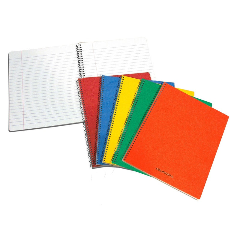 CAIET A5 60 file, spirala, AURORA , PROMO BackToSchool*
