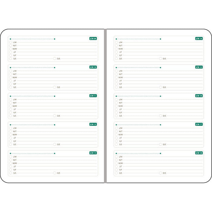 AGENDA A5, NEDATATA, ECO Standard