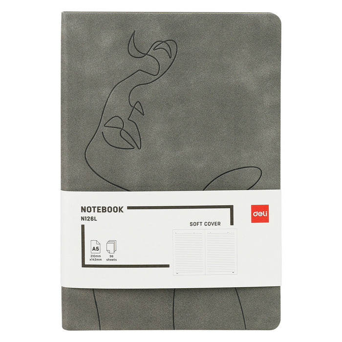 AGENDA A5, NEDATATA, DELI N126L, 96 file, DR