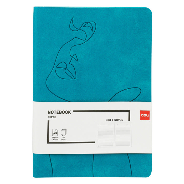 AGENDA A5, NEDATATA, DELI N126L, 96 file, DR