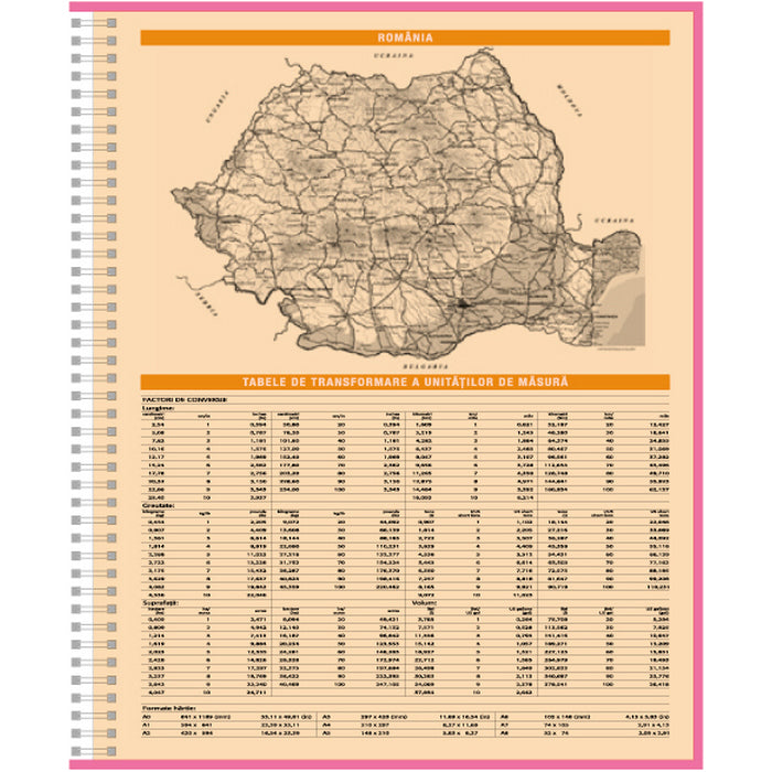 AGENDA A4, NEDATATA, CU SPIRALA, EGO Premier
