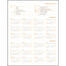 AGENDA A4, SAPTAMANALA, DATATA 2026, EGO LUX*