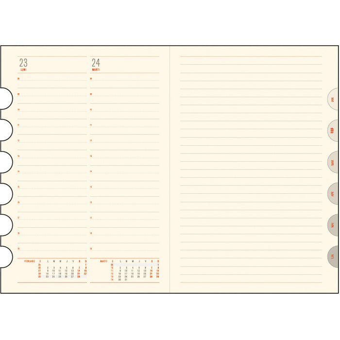 AGENDA A5, ZILNICA, DATATA 2026, EGO OFFICE