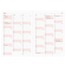 AGENDA DATATA 2027 EGO BASIC A5, ZILNICA, ALBASTRU PETROL TEXTURAT*