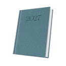 AGENDA DATATA 2027 HERLITZ Premium Deluxe Biella A5, ALBASTRU ARDEZIE*
