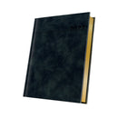 AGENDA DATATA 2027 HERLITZ Premium Deluxe Chia A5, NEGRU + MARGINI AURIU*