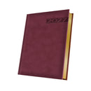 AGENDA DATATA 2027 HERLITZ Premium Deluxe Teano A5, BORDO + MARGINI AURIU*