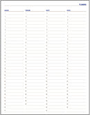 AGENDA NEDATATA EGO ACTIV A4, ALBASTRU PETROL*