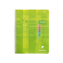 AGENDA NEDATATA SCOLARA Clairefontaine Metric 17 x 22 cm, 72 file, spirala