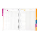 AGENDA NEDATATA SCOLARA Clairefontaine Metric 17 x 22 cm, 72 file, spirala