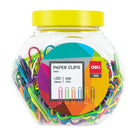 AGRAFE BIROU COLOR DELI, 29mm, 100 buc/borcan