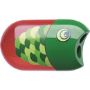 ASCUTITOARE PLASTIC SIMPLA cu RADIERA FABER-CASTELL FISH FC183525