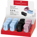 ASCUTITOARE PLASTIC SIMPLA cu CONTAINER FABER-CASTELL SLEEVE MINI FC182710