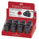 ASCUTITOARE PLASTIC SIMPLA cu CONTAINER FABER-CASTELL SLEEVE MINI FC182710
