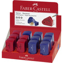 ASCUTITOARE PLASTIC SIMPLA cu CONTAINER FABER-CASTELL SLEEVE MINI FC182710