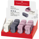 ASCUTITOARE PLASTIC SIMPLA cu CONTAINER FABER-CASTELL SLEEVE MINI FC182710