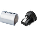 ASCUTITOARE PLASTIC SIMPLA cu CONTAINER FABER-CASTELL GRIP 2001 MINI, GRI FC183700/710