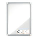 AVIZIER MAGNETIC NOBO, CARCASA pt. INTERIOR METALICA, 9 x A4, 75,2 x 100 cm*
