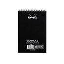 BLOC NOTES A5 Rhodia Classic, 80 file, spirala, NEGRU