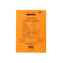 BLOC NOTES A5 Rhodia Orange N16, 80 file, capsat, AR
