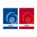 BLOC NOTES A6 HERLITZ X-BOOK, 50 file, spirala