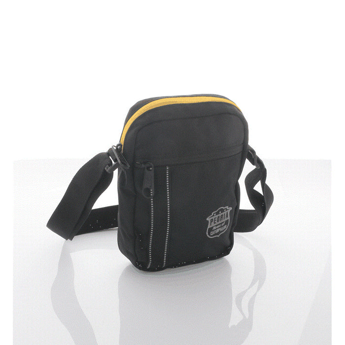 BORSETA de umar CATERPILLAR Mochilas Rpet Peoria, negru/galben*