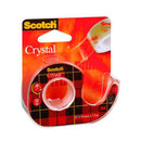BANDA ADEZIVA TRANSPARENTA CU DISPENSER Scotch Crystal 19mm x 7,5m