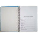 CAIET A4, 120 file, spirala, coperta carton, NOTTE, AR