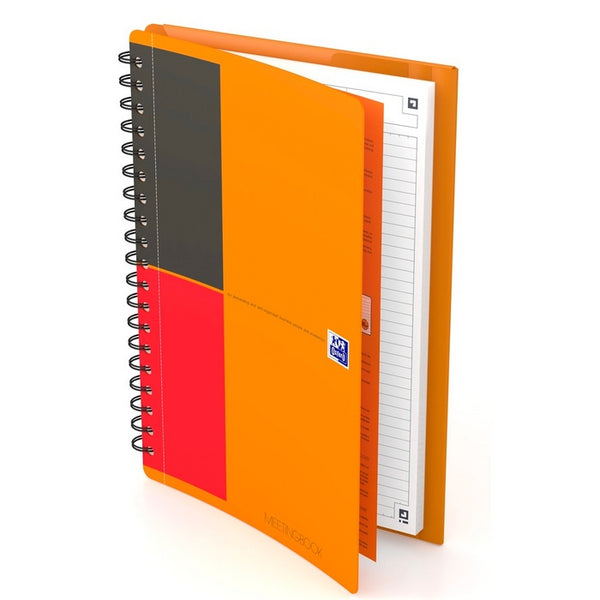 CAIET B5 80 file, spirala, OXFORD Int. Meetingbook Scribzee