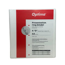 CAIET MECANIC A4 4 inele in "D", diam. 65 mm, cotor 9cm