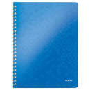 CAIET A4 80 file, spirala, LEITZ Wow, coperta PP