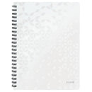 CAIET A4 80 file, spirala, LEITZ Wow, coperta PP