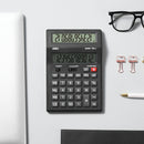 CALCULATOR DE BIROU DELI M049, DISPLAY DUBLU, 12 digiti