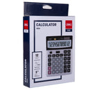 CALCULATOR DE BIROU METALIC DELI 1654, 12 digiti
