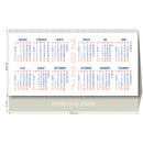 CALENDAR BIROU EGO, 12 FILE, TRIPTIC*