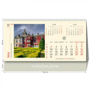 CALENDAR BIROU EGO, 13 FILE, CASTELE*