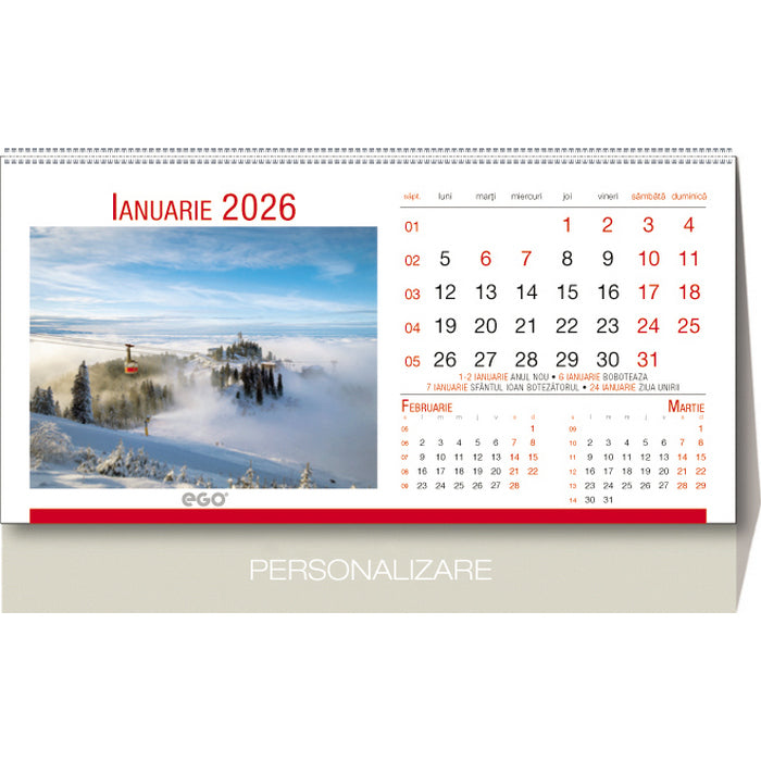 CALENDAR BIROU EGO FOTOGRAFII, 13 file