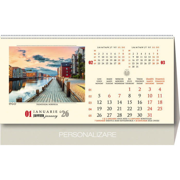 CALENDAR BIROU EGO FOTOGRAFII, 13 file
