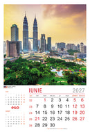 CALENDAR PERETE EGO, 13 FILE, ORASELE LUMII*