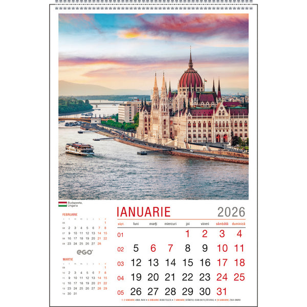 CALENDAR PERETE EGO FOTOGRAFII, 13 file