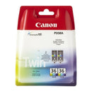 CANON INK CLI36-2,SET 2 CARTUSE COLOR - 2 X 12ml*