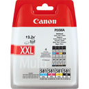 CANON INK CLI581XXL-K4, SET 4 CARTUSE XL, BLACK, CYAN, MAGENTA, YELLOW*