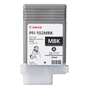 CANON INK PFI-102MBK MATTE BLACK, 130ml*