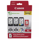 CANON INK PG545XLK3P SET 3 CARTUSE, 2 BLACK, 1 COLOR + HARTIE FOTO*