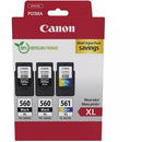 CANON INK PG560XLK3 SET 2 CARTUSE, BLACK, COLOR*