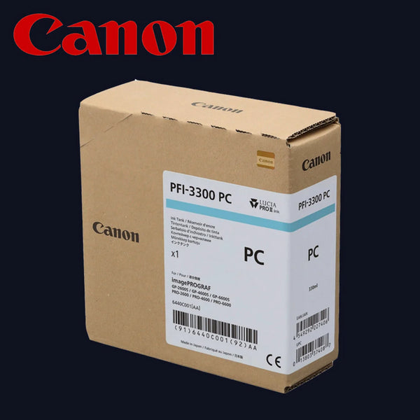 CANON INK PFI3300PC CYAN - 330ml*