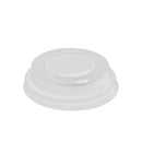 CAPAC PAHAR CARTON alb, 100 buc/set, pentru paharele de 8-12 oz (240 ml - 354 ml)