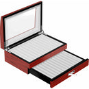 CASETA INSTRUMENTE DE SCRIS pentru colectionari din Lemn Sapeli *